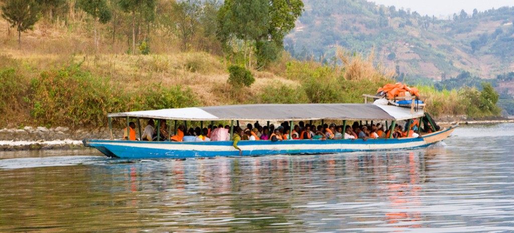 Boat ride on Lake Kivu, Rwanda