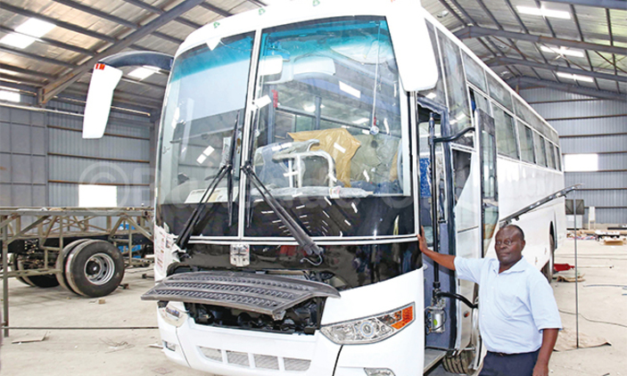 Ugandan-made Kayoola buses are on the market